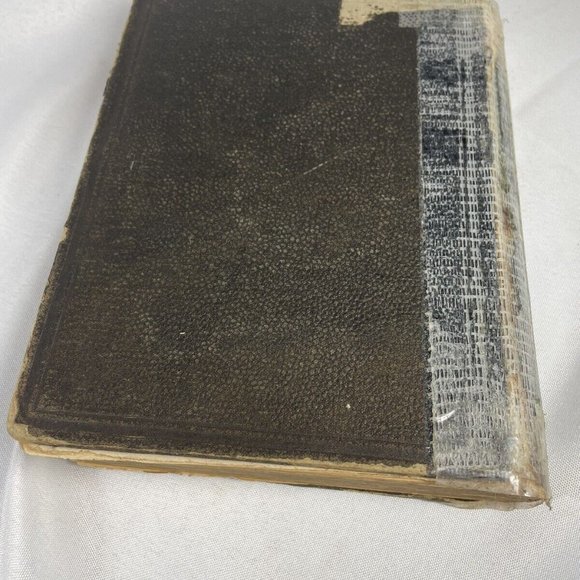 Bible THE NEW TESTAMENT OF OUR LORD AND SAVIOR JESUS CHRIST  1875 Damage - Picture 3 of 10